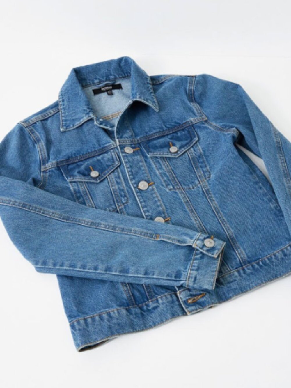 NWT Hudson Jeans Classic Trucker Denim Jacket (Size 14-16) - Picture 3 of 8
